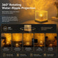 🥳STOR REA 2026🥳💞Över 50 000 sålda! 🌊💤 50 % RABATT! Dynamisk LED-lampa med vattenkrusningseffekt – lugnande krusningseffekt, mjukt sken utan flimmer. USB-driven, 3 W, perfekt för avkoppling och läsning vid sänggåendet. 🛋️✨