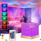 🛒55% RABATT NU! 🌊 Roterande Vågprojektor – Levande 3D-effekter, 16 Färgbyte & Lugnande Sovhjälp 🌙✨