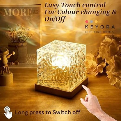 🛒55% RABATT NU! 🌊 Roterande Vågprojektor – Levande 3D-effekter, 16 Färgbyte & Lugnande Sovhjälp 🌙✨