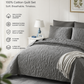 ⏳Begränsad tid 50% rabatt⏰Enfärgad 100% bomull sängkläder 4-delars set🛏️