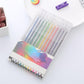 Set med gelpenna med glitter