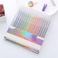 Set med gelpenna med glitter