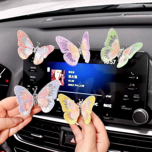 🔥2025 REA - Broderad fjärilsdekoration🚗🦋