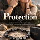 Armband i vintage-stil med runda syntetstenar