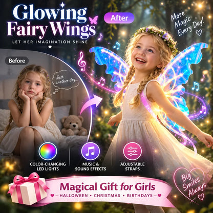 🦋Glödande Fairy Wings(bra present till barn)