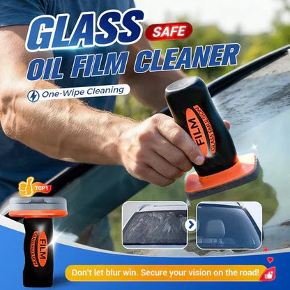 🚗  💧 Rengöring för Borttagning av Oljefilm på Bilglas Sidoruta – Förbättrar Sikten, Eliminerar Repellerande Ytor & Enkel Applicering ✨