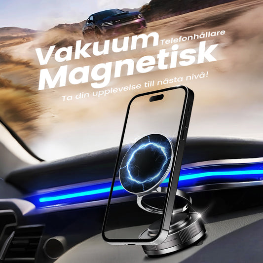 360° justerbar vakuum-magnetisk telefonhållare