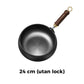 🎁🔥Kvalitetssäkring + Giftfritt🔥Obelagd tjock järngryta