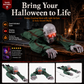 Halloween-skräckfigur: krypande spöke