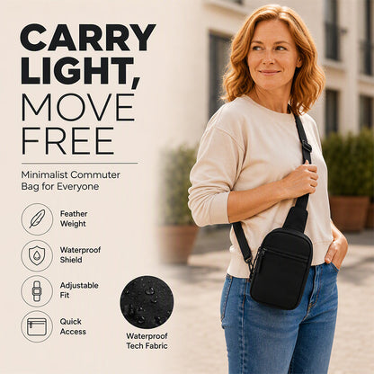 🎒50 % RABATT NU! ✨Uppgraderad reseslingväska 2.0 | Stöldskydd, 500D-nylon, RFID-skydd — 50 % rabatt under en begränsad tid