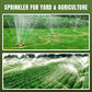Automatisk 360°-sprinkler för bevattning