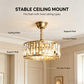 💎 50% RABATT | Modern minimalistisk kristall taklampa – lyxig elegans för ditt hem ✨