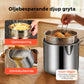 🔥 HETT ERBJUDANDE – 60 % RABATT! 🍳 Multifunktionell stekpanna i rostfritt stål 304 – fritera, steka, koka och stuva i en och samma gryta🍟
