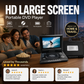 📺 7.8" HD Bärbar DVD/EVD-spelare – Stor skärm, uppladdningsbar & kompatibel med DVD/CD/USB/SD – Perfekt för hem & resor 🔥 50% RABATT