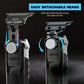 ⏳ BEGRÄNSAD TID: 50% RABATT! 🏆 Lyxig 3-i-1 professionell grooming set för män – T-blad trimmer, folie rakapparat och nästrimmer – med LED-display och USB-laddningsbar