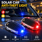 🚗Solcellsdriven bilstöldskyddslampa,laddas med solenergi + USB och blinkar automatiskt på natten. Realistisk LED-lampa som efterliknar ett aktivt larm och avskräcker tjuvar utan kablar. Värmetålig och enkel att fästa! 🛡️💡