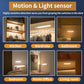 🏆 Het rea - 49% RABATT 🔥3-färgad belysning Stansfri smart sensor magnetisk uppladdningsbar LED-lampa