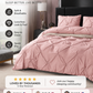 💗Sista dagen på rean – 50% rabatt⚡Bedsure Soft Pintuck-täckset