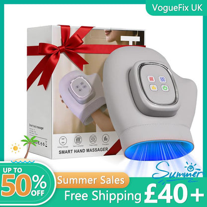 💆 Lindra trötta händer och handleder – Luftkompressionsmassager med 3 lägen, 5 intensitetsnivåer och automatisk timer. 50 % rabatt. Lager i Storbritannien