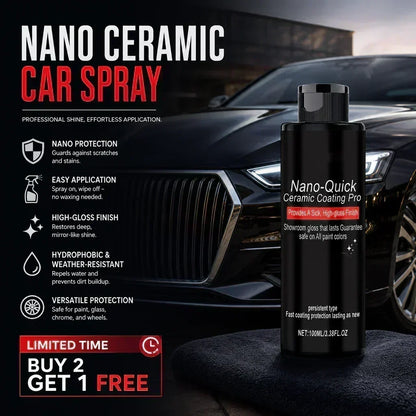 🔥 BEGRÄNSAT: 50% RABATT 🚗 Quick Detail Spray för bilar ✨ ultraglanseffekt & långvarigt skydd 💎