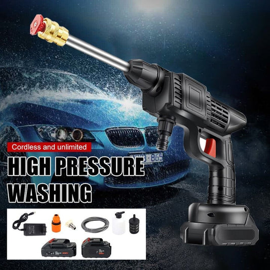 🚿HEISSER VERKAUF 49% RABATT🚗👍Schnurlos tragbare Hochdruckwassersprühpistole