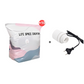 🧳 80 % utrymmesbesparing – stora vakuumpåsar utan pump | Smart förvaring & mer utrymme i hemmet