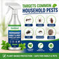 Helt ny förpackning – materialet och resultatet är precis som i videon!👍Storsäljare – 🗑️Naturlig insekts- och skadedjursspray med pepparmyntaolja🪳🦟 – Maximal styrka – En doftformel som är säker att använda i hemmet och trädgården
