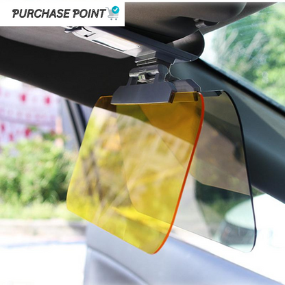 🚗 50% RABATT! 🛡️ 2-i-1 Bländskyddsfilter för Bil – Anti-Bländning, Uppgraderad Sikt & Lätt Installation på Framrutan 🚙