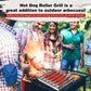 Kampanj - 50% rabatt🔥BBQ korvgrillare korvrullningsställ🌭