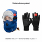 🧢 55 % RABATT NU! ✨ Termisk mössa med avtagbar andningsventilmask – vindskyddande fleece med justerbar rem för extremt kallt väder ❄️🔒