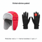 🧢 55 % RABATT NU! ✨ Termisk mössa med avtagbar andningsventilmask – vindskyddande fleece med justerbar rem för extremt kallt väder ❄️🔒