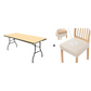Paket stretchtyg bordsskydd, passar 4 ft / 6 ft / 8 ft bord