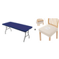 Paket stretchtyg bordsskydd, passar 4 ft / 6 ft / 8 ft bord