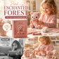 🎀49 % RABATT🎁DIY-kit för lapptäcke i filt: ”Pink Enchanted Forest”