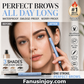 💥Köp 1 få 1 gratis! Dubbeländad vattenfast ögonbrynspenna – exakt definition, naturlig finish & håller hela dagen ✨👁️
