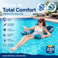 🏖️💺Exklusiv uppblåsbar poolsoffa – lyxig komfort & stadig flyt, för ultimat avkoppling i solen. 🏊🌊