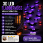 🦇 50% rabatt 🎃 Halloween 3D fladdermus dekorativa klistermärken Set