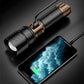 🔥High Brightness and Long-Distance Illumination LED Flashlight