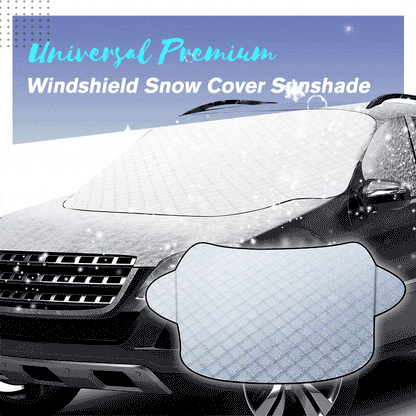 Universal Premium-snöskydd och solskydd för vindrutan
