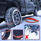 🔥2026 Vinter Hot Sale🔥Universal Återanvändbar Anti-skid Nylon Däckkedjor