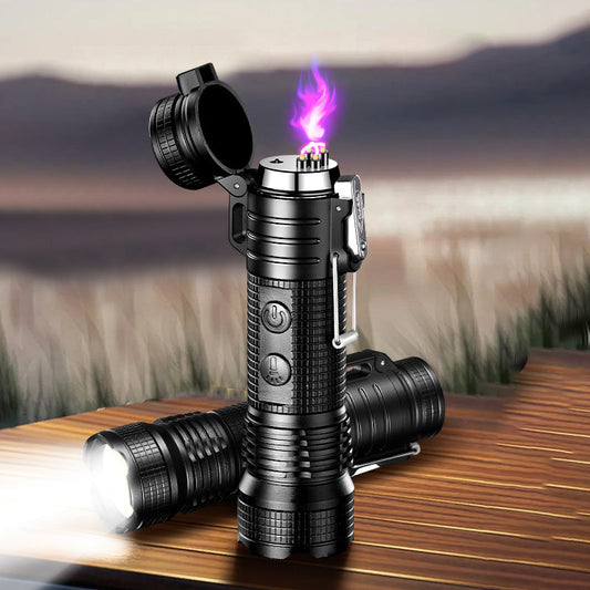 4-in-1-LED-Taschenlampe für den Außenbereich