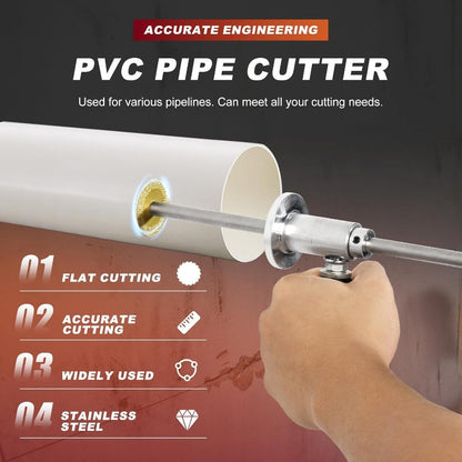 ✂️ 50% RABATT! 🔧 PVC-rörskärare med skärhjul – Professionell skärkapacitet i hårda material – Vass skärhjul för precision – perfekt för VVS-projekt och reparationer 🚿
