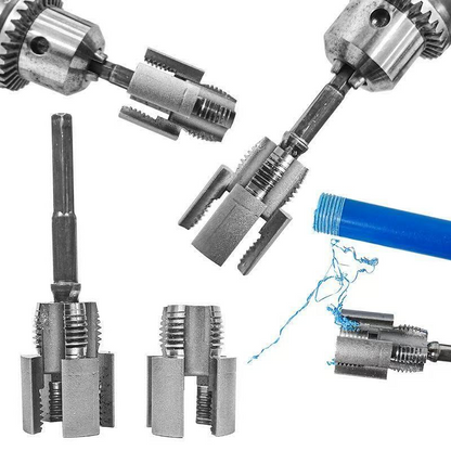 🔧 50 % RABATT NU! ⚙️ Rörgängskärningsverktyg – för 1/2" & 3/4" rör, värmebehandlat kolstål – perfekt för VVS och reparation 🛠️