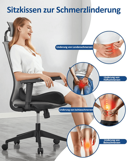 🎁Bästsäljare 49% RABATT🔥Ergonomisk sittdyna i minnesskum