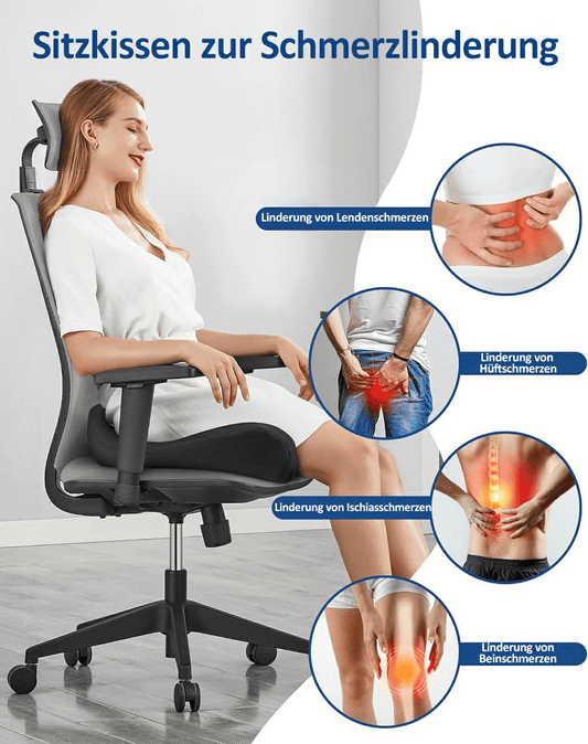 🎁Bästsäljare 49% RABATT🔥Ergonomisk sittdyna i minnesskum