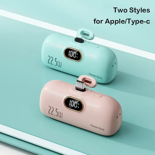 🔋 Nya produkter Begränsat erbjudande ✨ 5000mAh Mini bärbar Power Bank för telefon