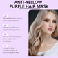 💜Anti-gulfarvet lilla hårmaske💜