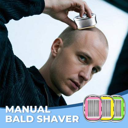 🎁67 % rabatt under en begränsad tid🪒 Snabb och bekväm rakning - Specialverktyg för manuell rakning av skalliga huvuden 💈👨‍🦲
