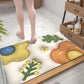 3D-blomma mjuk diatomos lerabsorberande golvmatta