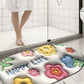 3D-blomma mjuk diatomos lerabsorberande golvmatta